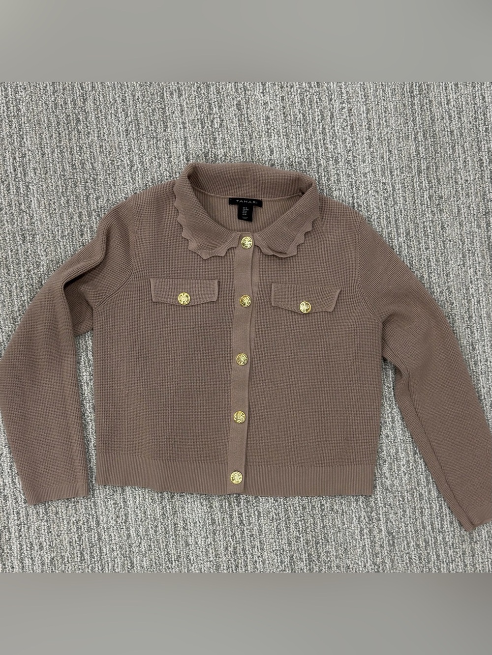 Tan Cardigan